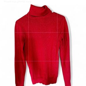 VINTAGE CLAVIN KLEiN  SHIMMER TURTLENECK